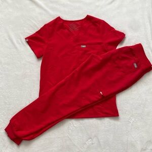 Figs Scrubs XS Top & XS bottoms
